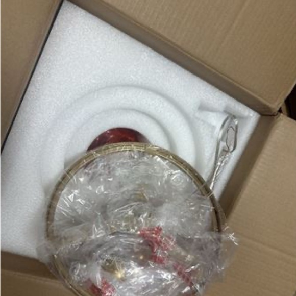 Rella Modern Teardrop Glass Pendant Light - New In Box - Picture 6 of 7